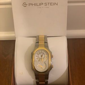 Philip Stein gold/silver wristwatch